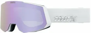 100% Snowcraft White/HiPER Lavender Mirror/HiPER Turquoise Mirror Ski Brillen