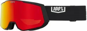 100% Snowcraft XL Black/HiPER Red Mirror/HiPER Turquoise Mirror Ski Brillen