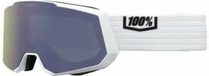 100% Snowcraft XL White/HiPER White Mirror/HiPER Violet Mirror Ski Brillen
