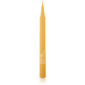 3INA The Color Pen Eyeliner Filzstift-Eyeliner Farbton 137 - Yellow 1 ml