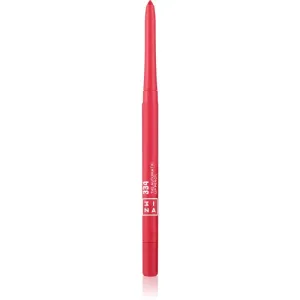 3INA The Automatic Lip Pencil Konturstift für die Lippen Farbton 334 - Vivid pink 0,26 g