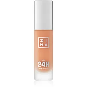 3INA The 24H Foundation langanhaltendes mattierendes Make up Farbton 612 Light neutral 30 ml