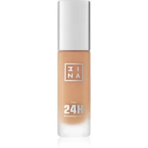 3INA The 24H Foundation langanhaltendes mattierendes Make up Farbton 633 Medium Nude 30 ml