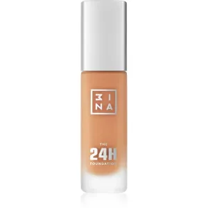 3INA The 24H Foundation langanhaltendes mattierendes Make up Farbton 641 Light tan 30 ml