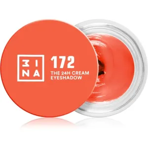 3INA The 24H Cream Eyeshadow Lidschatten-Creme Farbton 172 - Electric Orange 3 ml