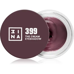 3INA The 24H Cream Eyeshadow Lidschatten-Creme Farbton 399 Burgundy 3 ml