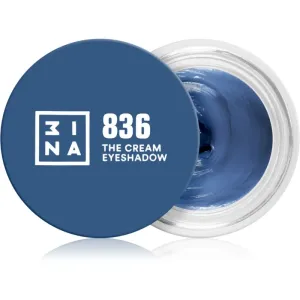 3INA The 24H Cream Eyeshadow Lidschatten-Creme Farbton 836 Dark blue 3 ml