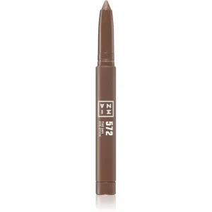 3INA The 24H Eye Stick langanhaltender Lidschatten in Stiftform Farbton 572 - Cool brown 1,4 g