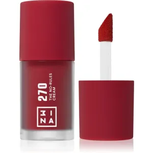 3INA The No-Rules Cream multifunktionales Make-up für Augen, Lippen und Gesicht Farbton 270 - Deep, wine red 8 ml