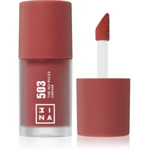 3INA The No-Rules Cream multifunktionales Make-up für Augen, Lippen und Gesicht Farbton 503 - Medium, nude pink 8 ml