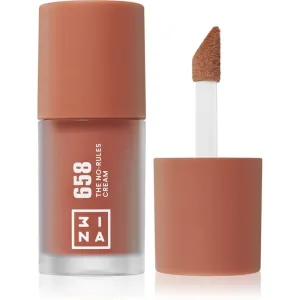 3INA The No-Rules Cream multifunktionales Make-up für Augen, Lippen und Gesicht Farbton 658 - Light, neutral brown 8 ml