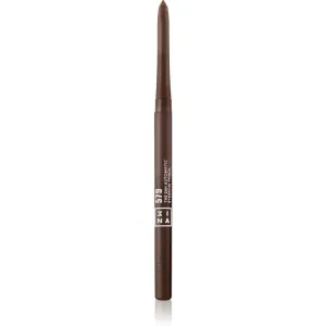 3INA The 24H Automatic Eyebrow Pencil Augenbrauenstift wasserfest Farbton 579 Dark brown 0,28 g