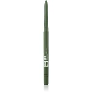 3INA The 24H Automatic Eye Pencil langlebiger Eyeliner Farbton 759 - Olive green 0,28 g