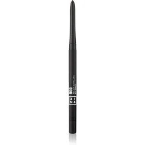 3INA The 24H Automatic Eye Pencil langlebiger Eyeliner Farbton 900 - Black 0,28 g