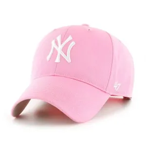 47 MLB NEW YORK YANKEES RAISED BASIC MVP Cap, rosa, größe os