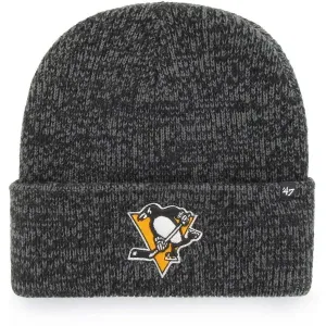 47 NHL Pittsburgh Penguins Brain Freeze CUFF KNIT Wintermütze, dunkelgrau, größe UNI