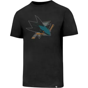47 NHL SAN JOSE SHARKS CLUB TEE Herren T- Shirt, schwarz, größe S #1233824