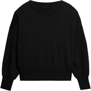 4F SWEATSHIRT W Damen Sweatshirt, schwarz, größe L