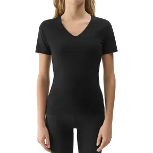 4F BASIC T-SHIRT W Damen T-Shirt, schwarz, größe XL