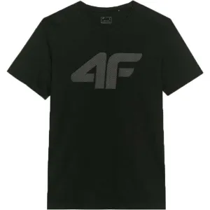 4F T-SHIRT BASIC Herren T-Shirt, schwarz, größe L