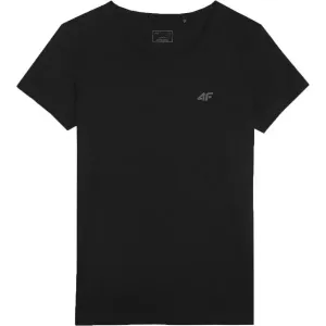 4F T-SHIRT Damen T Shirt, schwarz, größe M