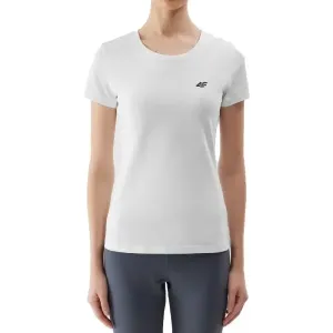 4F T-SHIRT Damen T Shirt, weiß, größe XL