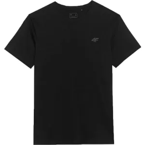 4F T-SHIRT Herren T-Shirt, schwarz, größe L