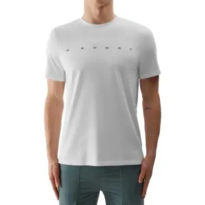 4F TSHIRT Herren T-Shirt, weiß, größe L