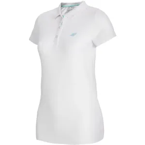 4F WOMEN´S T-SHIRT Poloshirt für Damen, weiß, größe XL