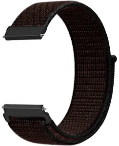 4wrist Durchzieh-Armband für Garmin 20 mm - Black