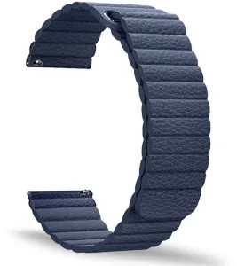 4wrist Durchzieh-Armband für klassische Uhren - Midnight Blue 22 mm