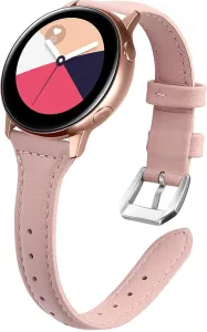 4wrist Lederarmband für Samsung Galaxy Watch 6/5/4 - Pink