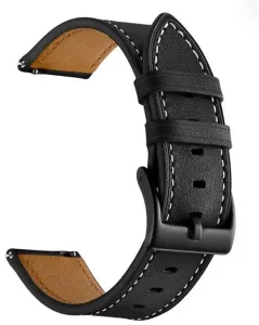 4wrist Lederband für Garmin 20 mm - Black