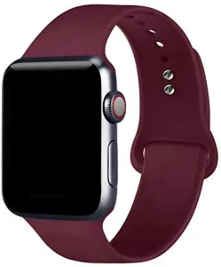 4wrist Silikonarmband für Apple Watch - Wine - S / M. 42/44/45/49 mm