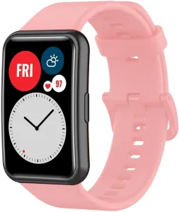 4wrist Silikonarmband für Huawei Watch FIT, FIT SE, FIT new – Pink