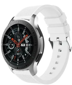 4wrist Silikonarmband für Samsung Galaxy Watch 6/5/4 - Weiß