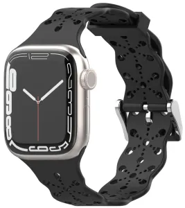4wrist Silikonband für Apple Watch - 38/40/41 mm - schwarz