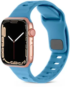 4wrist Silikonband für Apple Watch - 42/44/45/49 mm - Light Blue