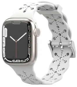 4wrist Silikonband für Apple Watch - 42/44/45/49 mm - weiß
