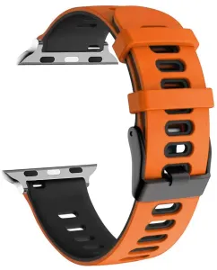 4wrist Silikonband für Apple Watch - Orange 42/44/45 mm