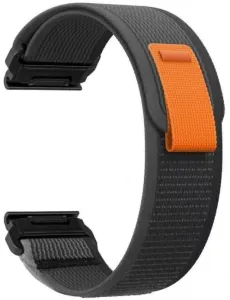 4wrist Trail Loop-Armband für Garmin 20 mm – Schwarz/Grau