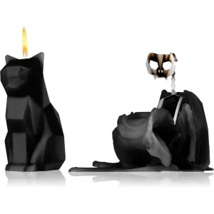 54 Celsius PyroPet KISA (Cat) kerze Black 17 cm
