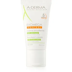 A-Derma Exomega Control Bodycreme für zarte Haut für sehr trockene, empfindliche und atopische Haut 50 ml