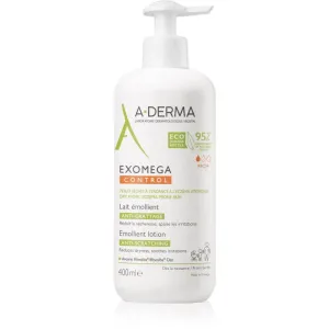 A-Derma Exomega Control Body Lotion Gegen Reizungen und Jucken der Haut 400 ml