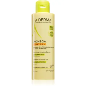 A-DERMA Weichmachendes Duschöl für trockene, zu Neurodermitis neigende Haut Exomega Control (Emollient Shower Oil) 500 ml