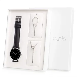 A-NIS Uhrenset, Halskette und Armband AS100-05