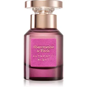 Abercrombie & Fitch Authentic Night Women Eau de Parfum für Damen 30 ml