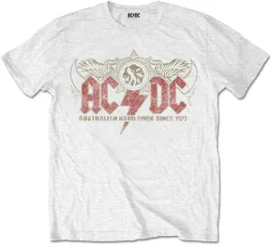 AC/DC T-Shirt Oz Rock White L