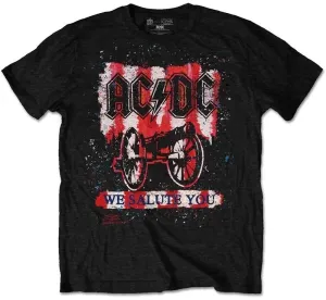 AC/DC T-Shirt We Salute You Bold Unisex Black XL