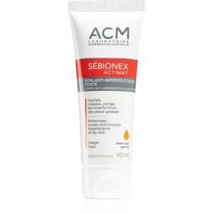 ACM Straffende Pflege für Problemhaut Sébionex Actimat (Tinted Anti-imperfection Skincare Light Tint) 40 ml